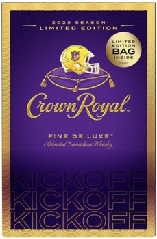 Crown Royal Canadian W/nfl Football Bag