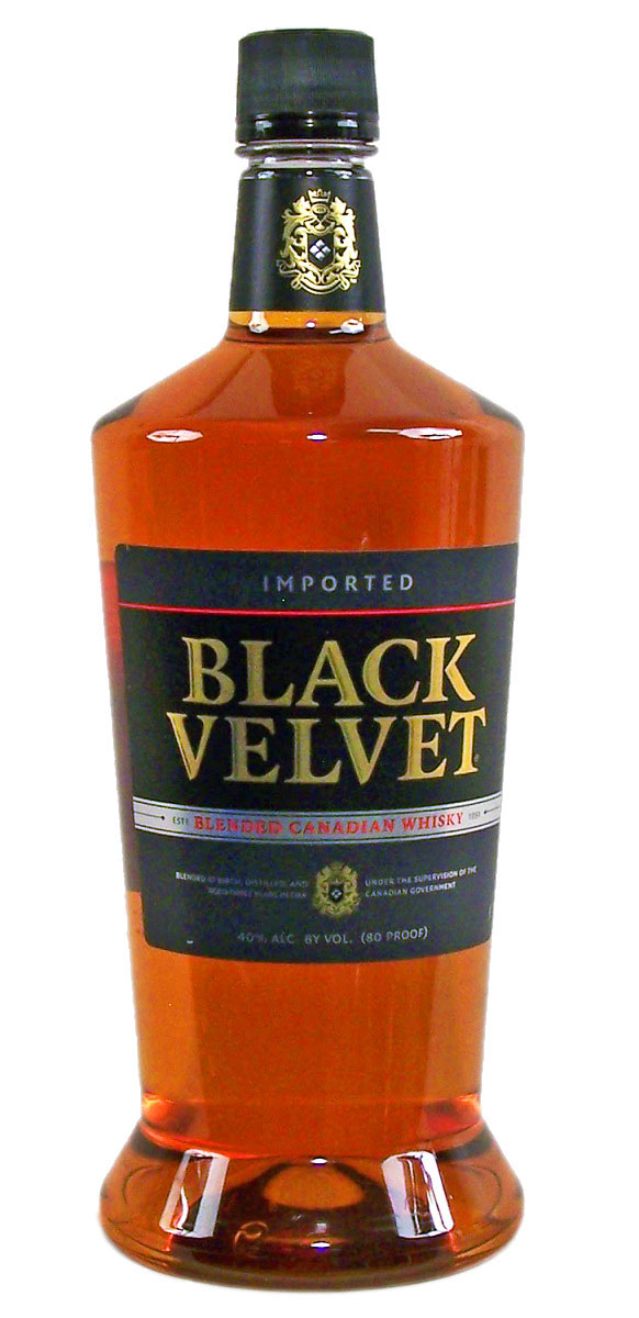 Black Velvet Canadian (Plastic)