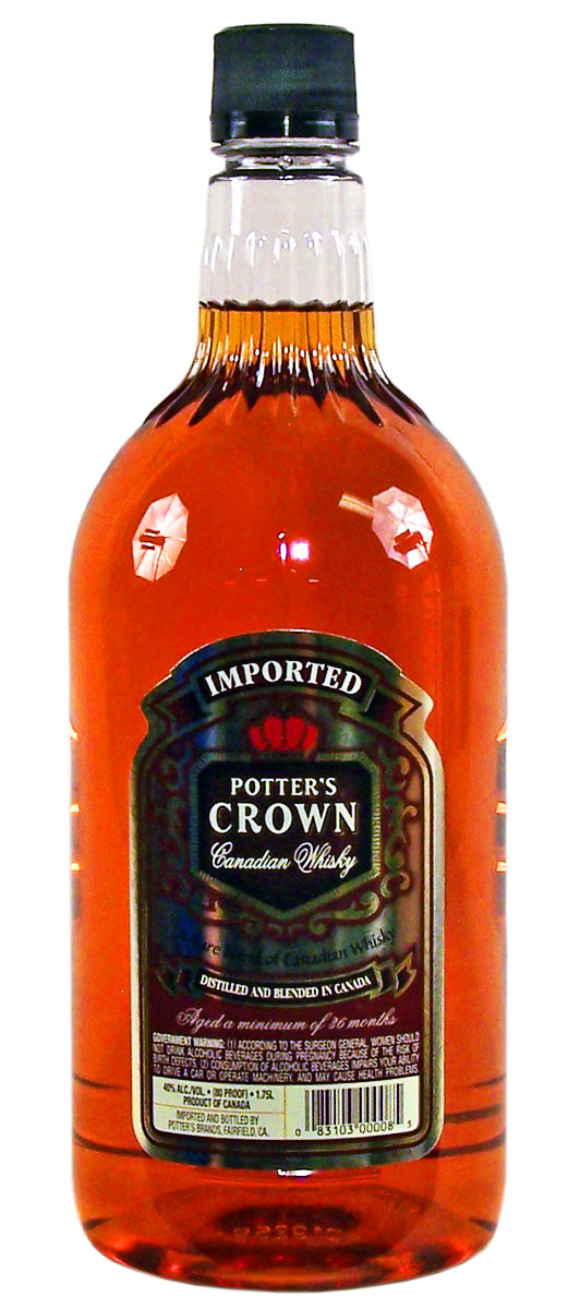 Potter's Crown Canadian (Plastic)