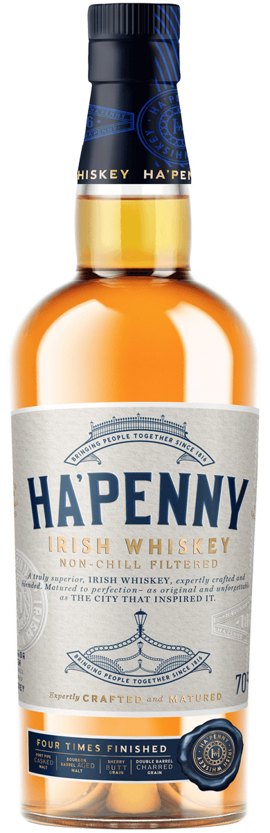 Ha'penny Four Cask Irish Whiskey