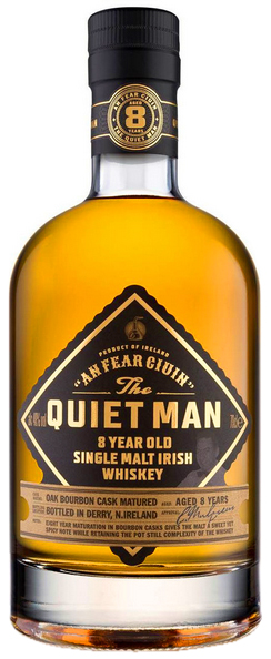 The Quiet Man 8yr Single Malt Irish Whiskey