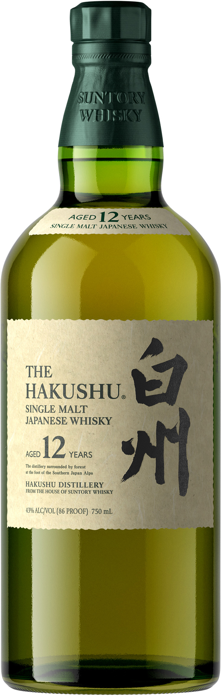 Hakushu 12yr Japanese Whiskey