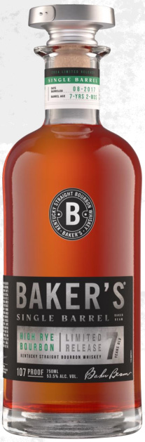 Baker's Single Barrel High Rye Bourbon