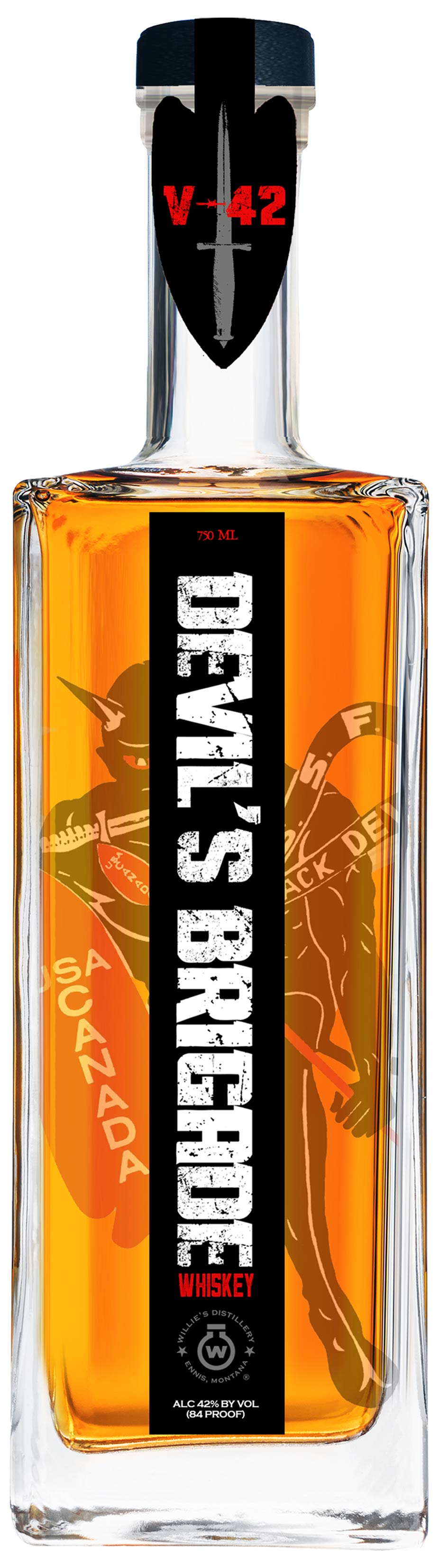 Willie's Devil's Brigade Whiskey (Regional - MT)