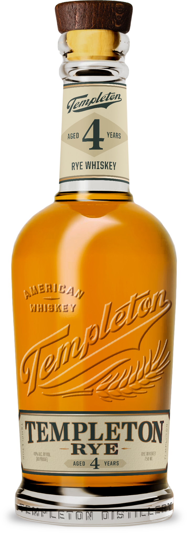 Templeton 4yr Rye Whiskey