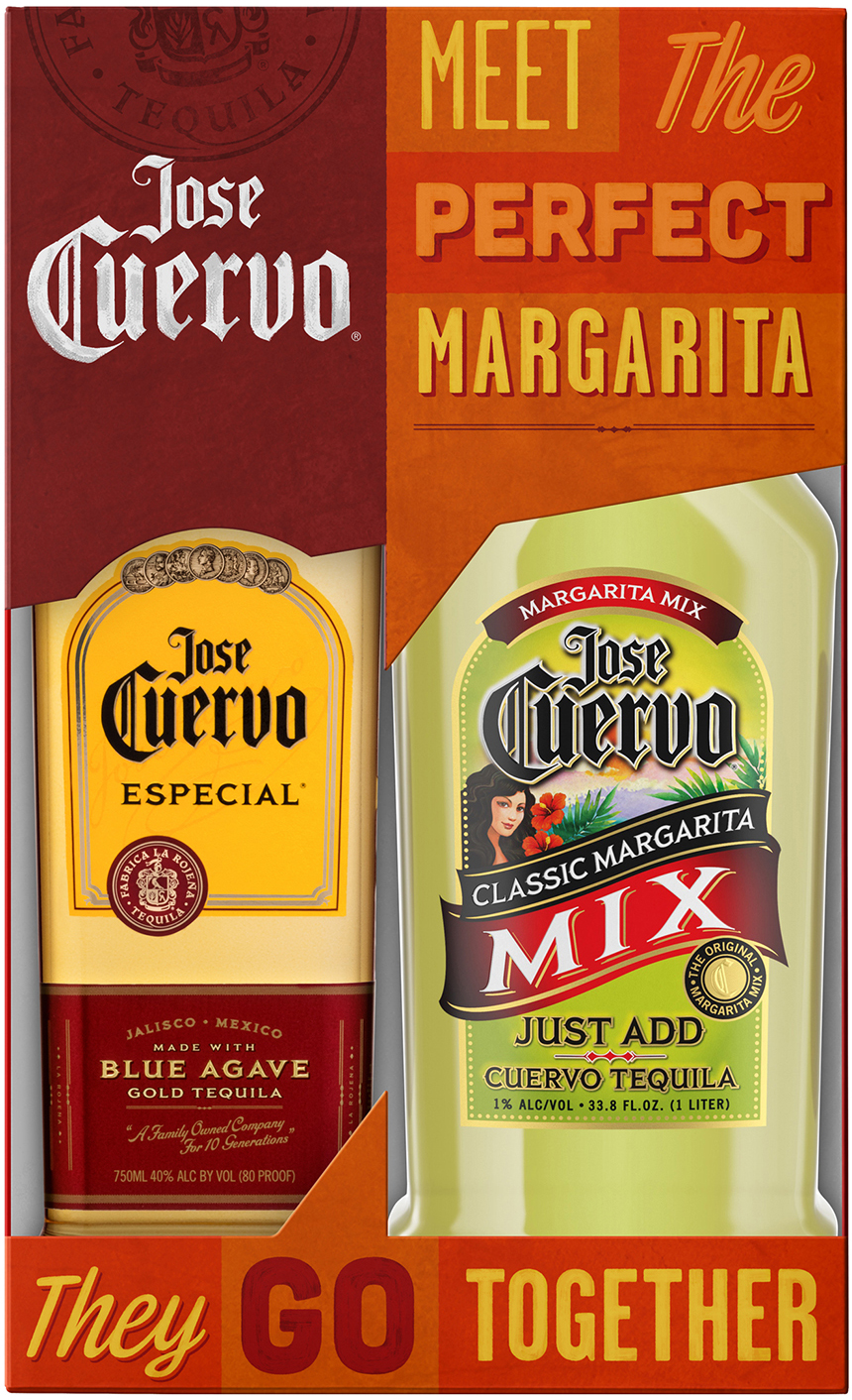 Jose Cuervo Gold W/1 Liter Classic Margarita Mix